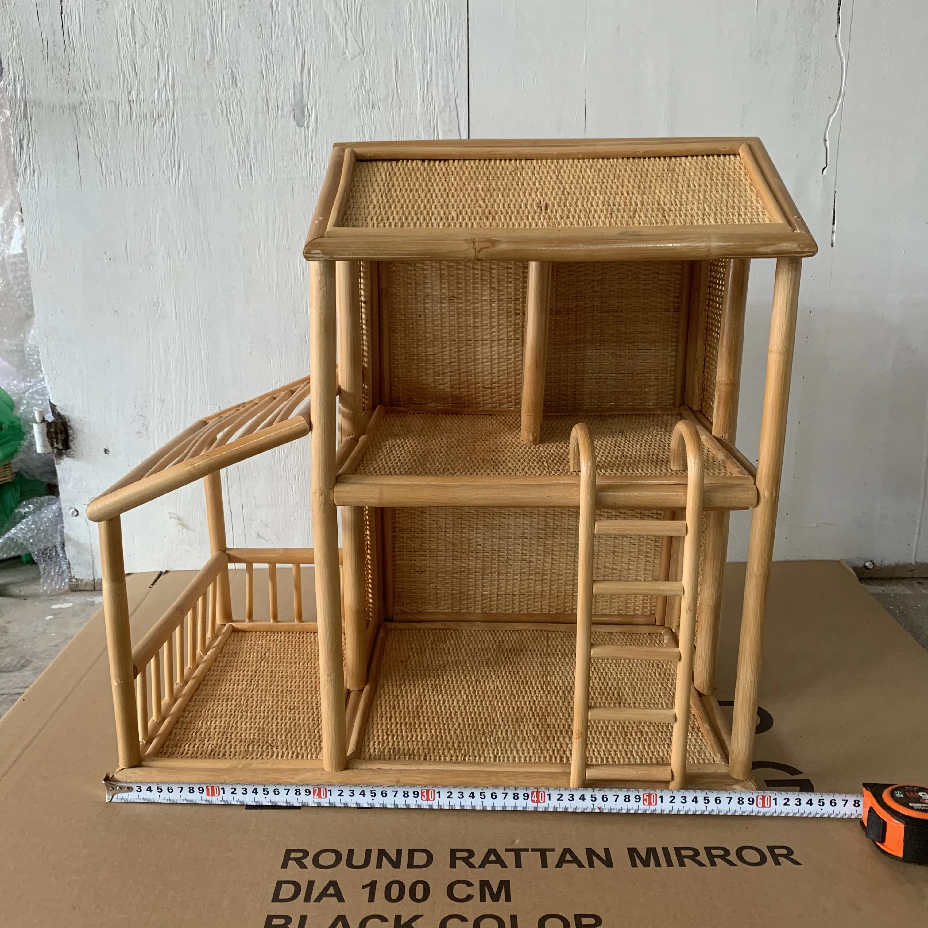 High Quality Dollhouse Little One Rattan Doll House Made in Vietnam For Wild Adventures For The Imagination