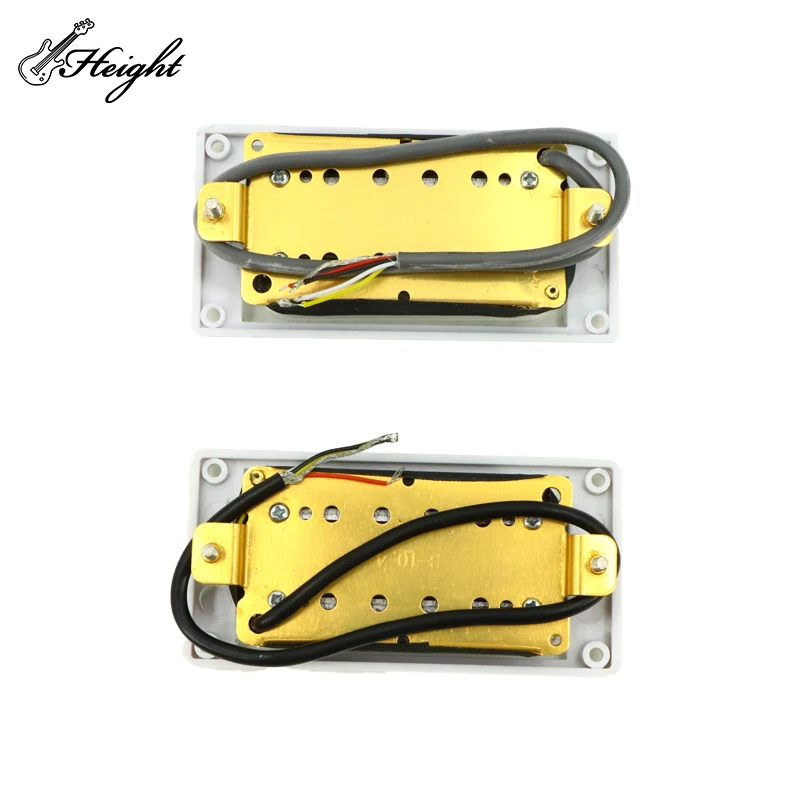 Experience Crystal-Clear Tones with the Orbital Double White Pickup Elevate Your Electric Guitar Sound