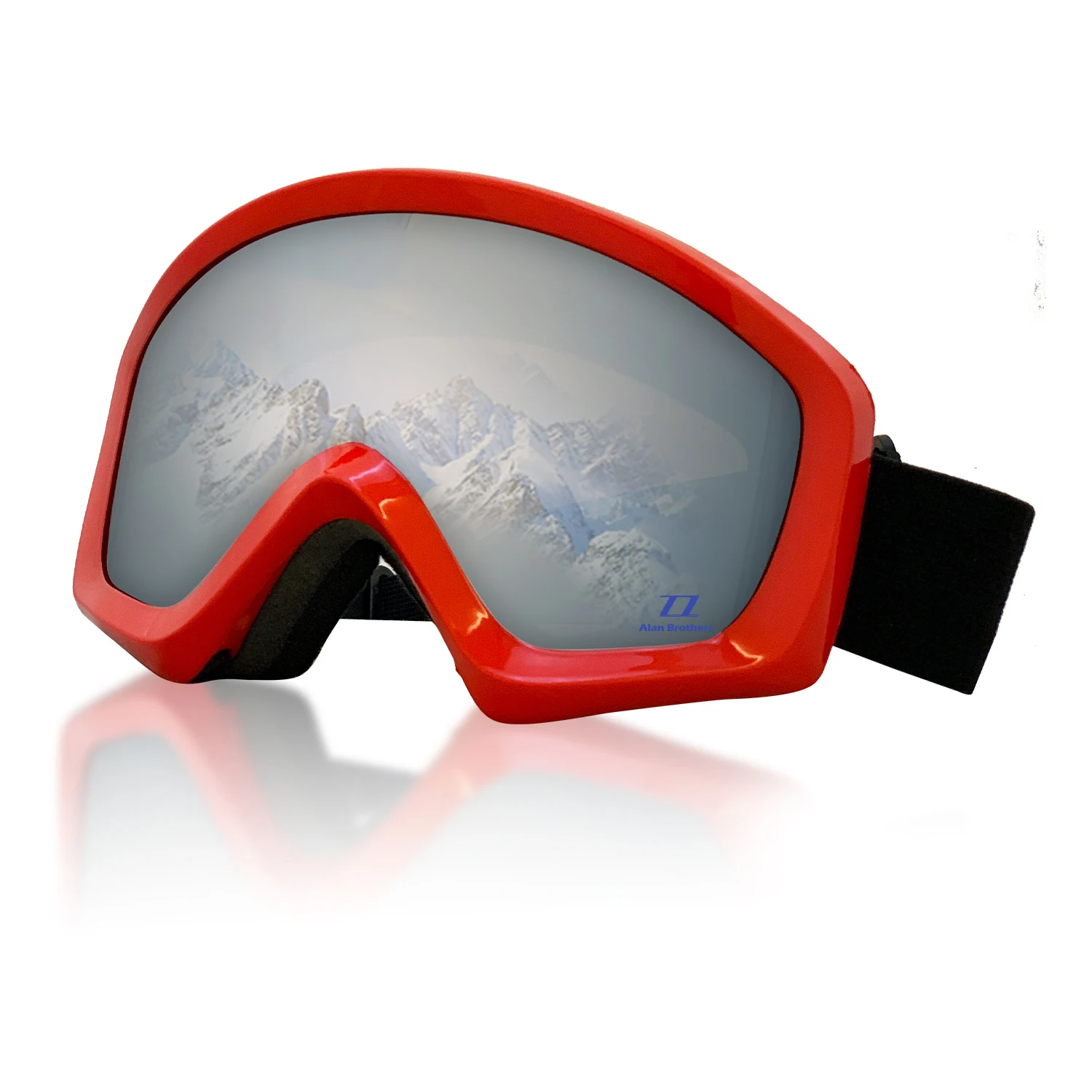 Лыжные очки с защитой от царапин и зеркальными линзами