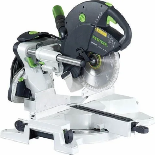 Festools KS 120 Dual Compound Sliding Miter Saw Hot Sale DIY Electric Woodworking Tool with T-LOC + CT 48 Dust Extractor Package