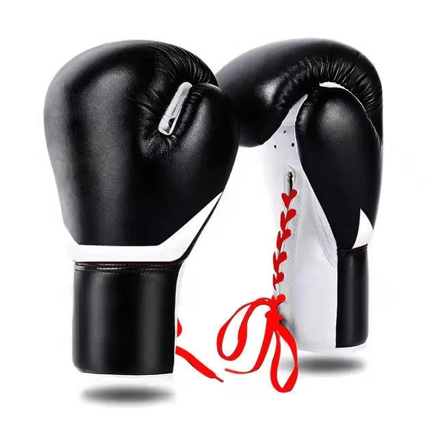 Pakistan Made Boxing Gloves Professional Boxing Custom Logo Fashion Pu Leather Boxing Gloves For Sale MBS-02005