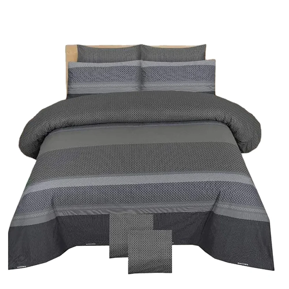 Premium Quality Luxury Feel Duvet Cover Bed Set Minimalist Trending Design 100% Cotton Bed Set Customized Bedding Duvet cover