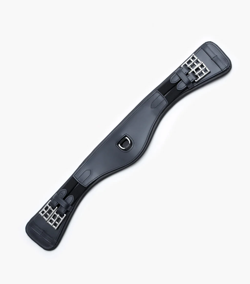 Standard Quality Italian Leather Construction Horse Girth With Specifically Designed for Dressage Saddle