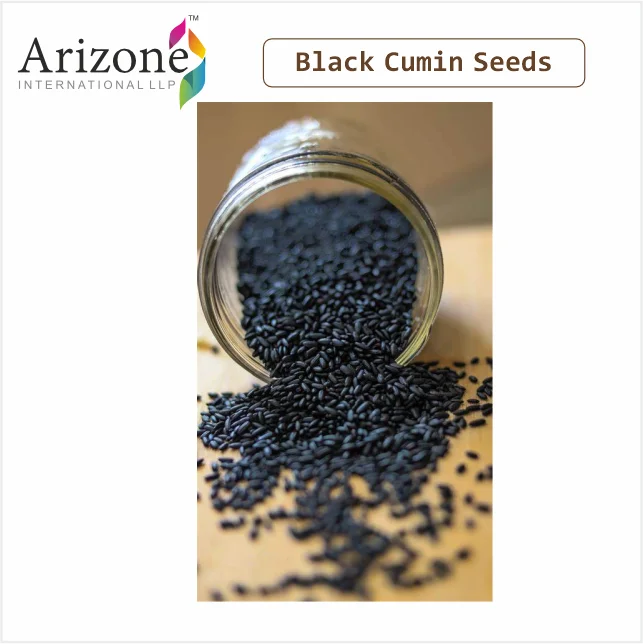 Highly Oil-Containing Black Cumin Seeds ISO Certified Dried Granules Masala Spice Herb Raw Processed