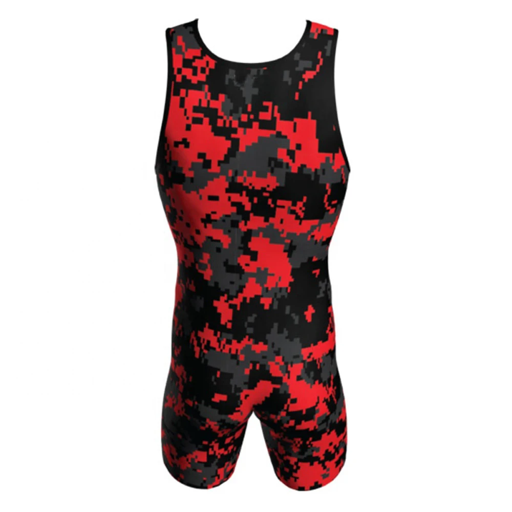 OEM Service Men 6xl Wrestling Singlets Custom Sublimation Wrestling Custom Designs Full Sublimation Printing Sportswear singlet