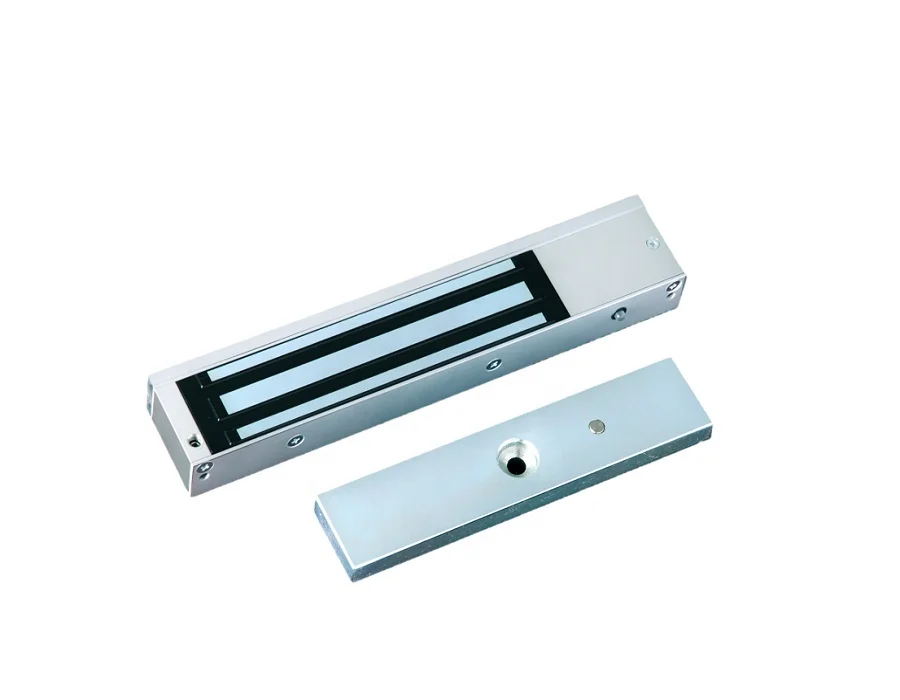 Fail safe 12V/24VDC 600lbs EM Lock inbuilt with LED indicator and Lock Sensor Monitoring Feature of Magnetic Lock