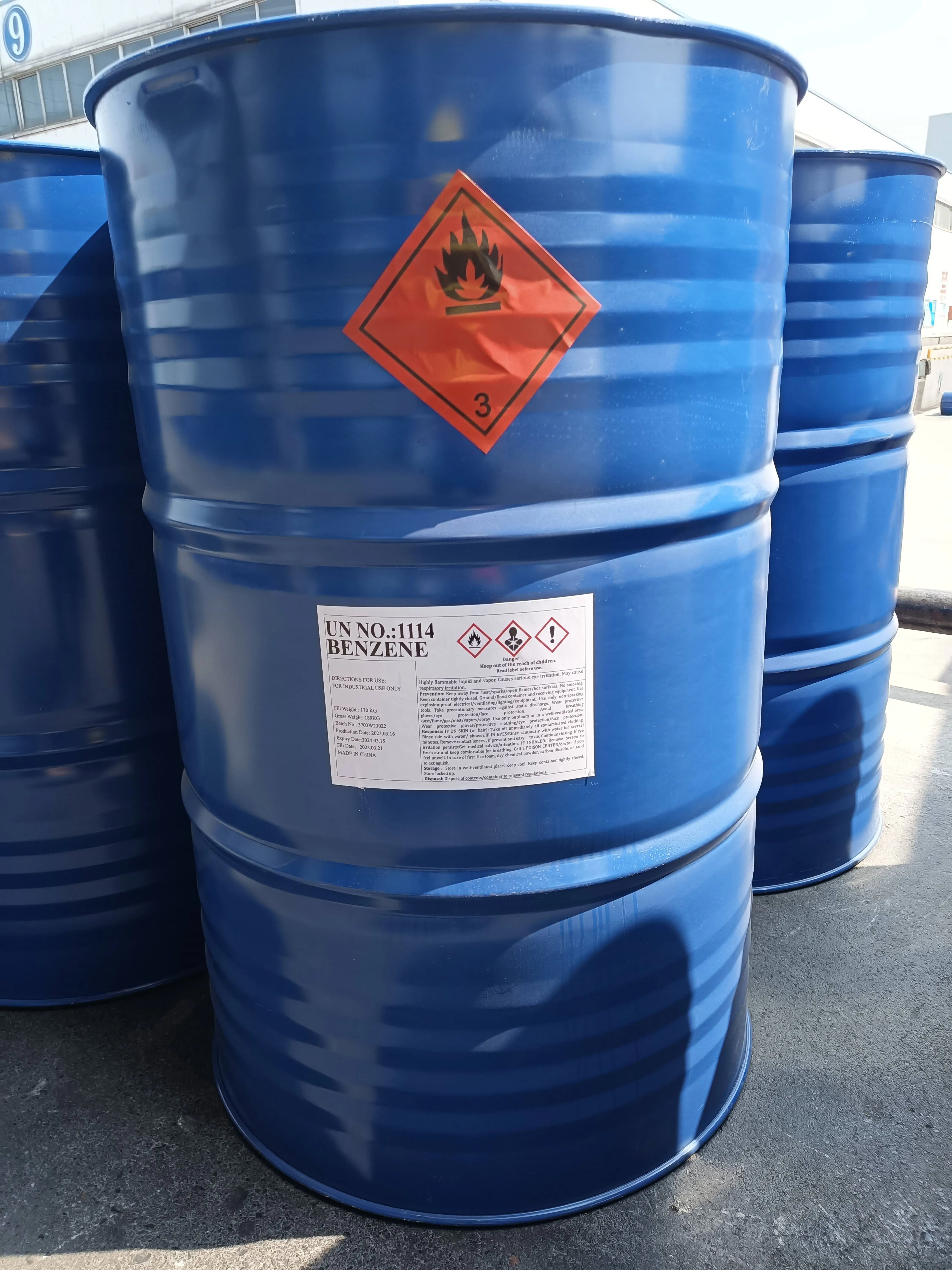 High quality 99.8%Min CAS NO.71-43-2 pure benzol/ pure Benzene with prompt delivery