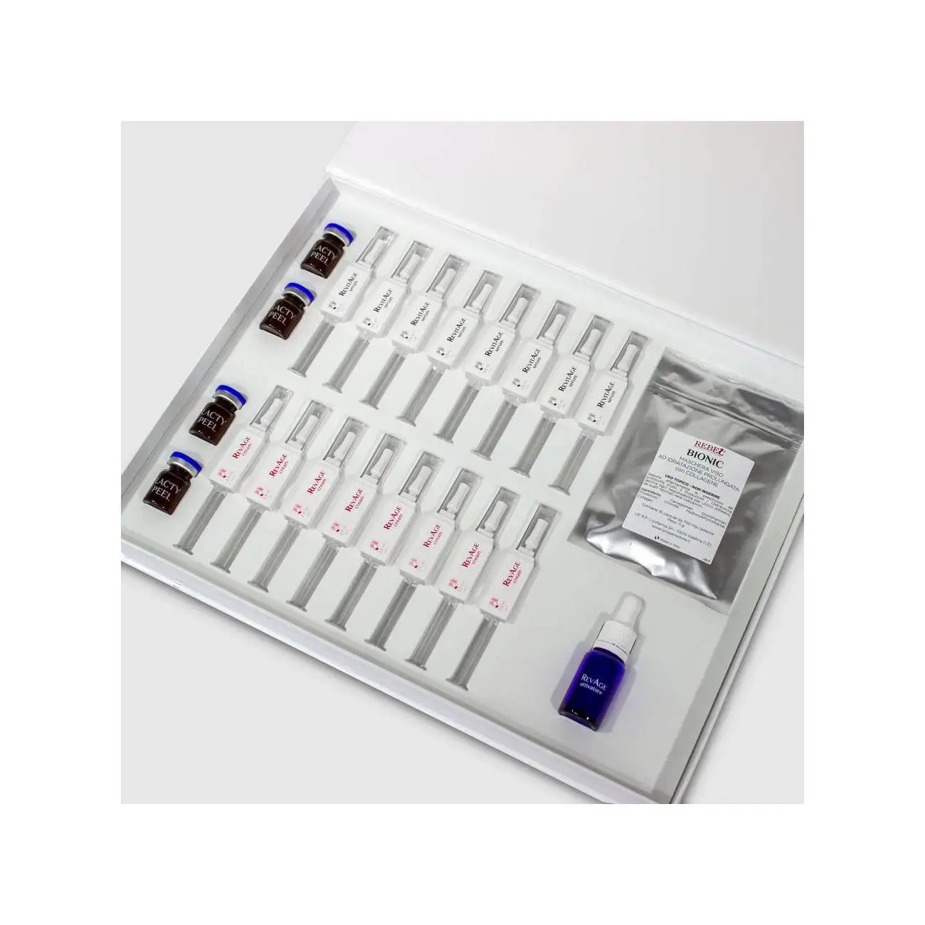 High-end Professional Skin Care Face Set for Beauty Salon Remove Wrinkle 8 Treatment Sessions OEM