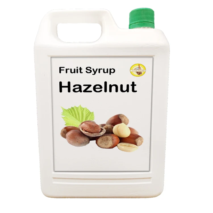 Пузырьковый чай с Лесным Орехом концентрат сиропа