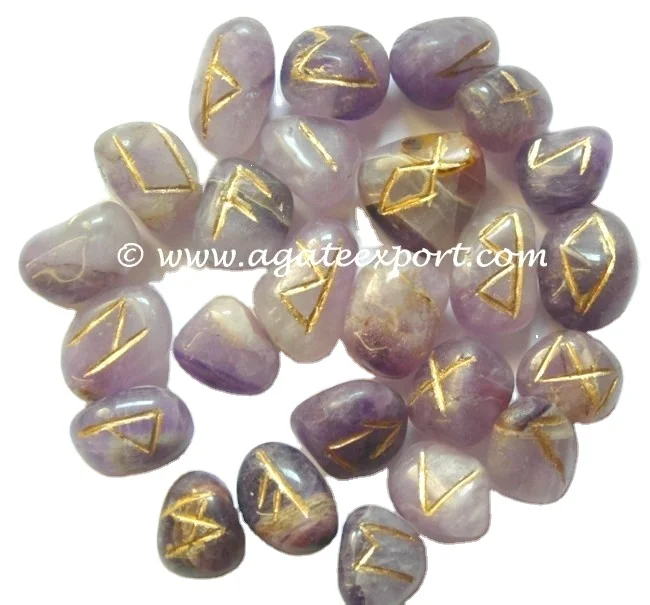 Futhark Witches Rune Set - Witches Starter Kit | Elder Futhark Runes Set for Gift Viking Runes Futhark