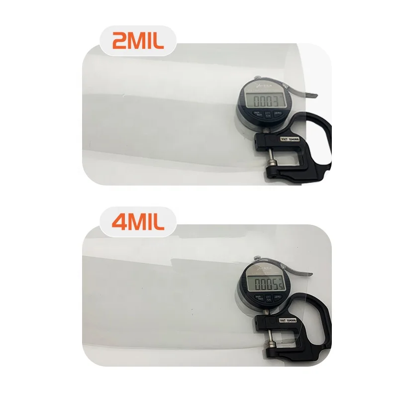 High definition vision building explosion-proof Window Glass 4mil 8mil Safety Smart Film for Building Window