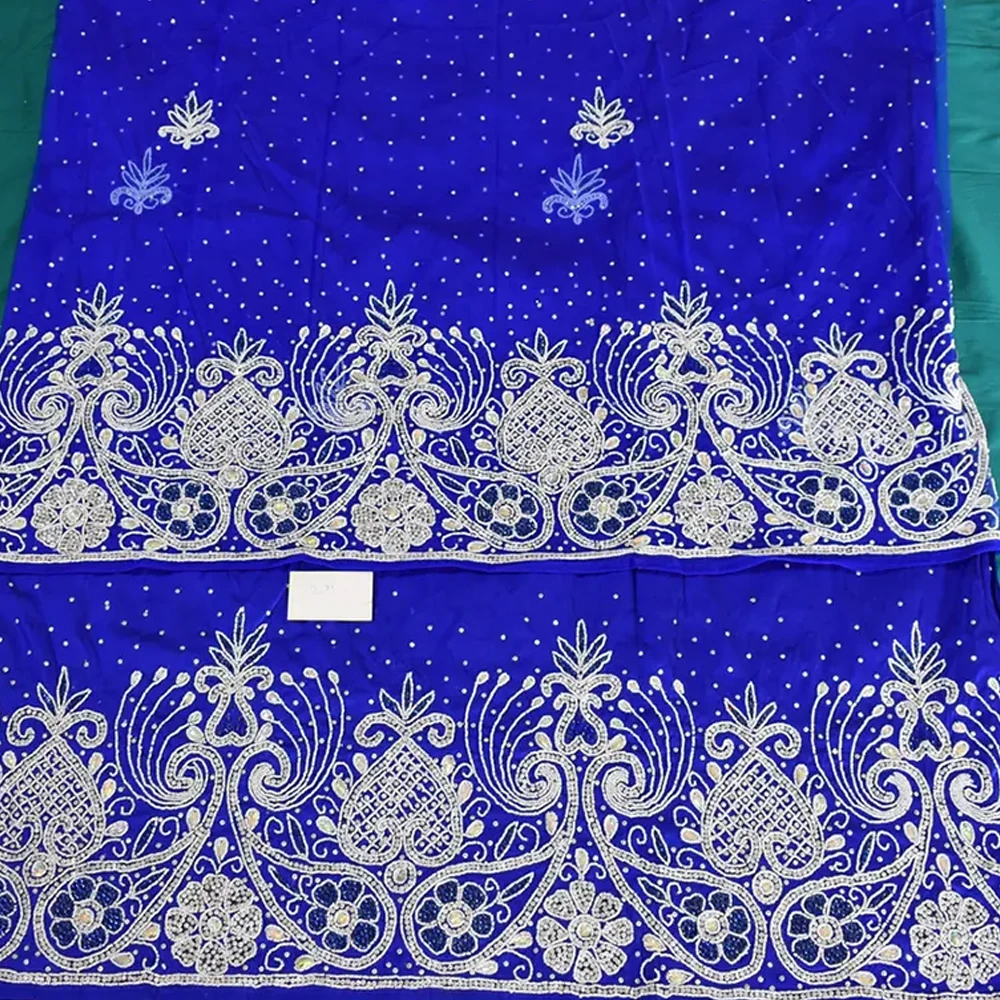 Beaded George Wrapper Nigerian Women African George Wrapper African Clothing For Women