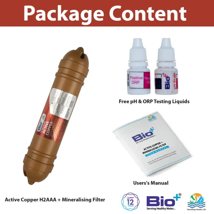 Better hydration, Rich antioxidant, Improves to eliminate toxic waste, Mineralizing Water Filter