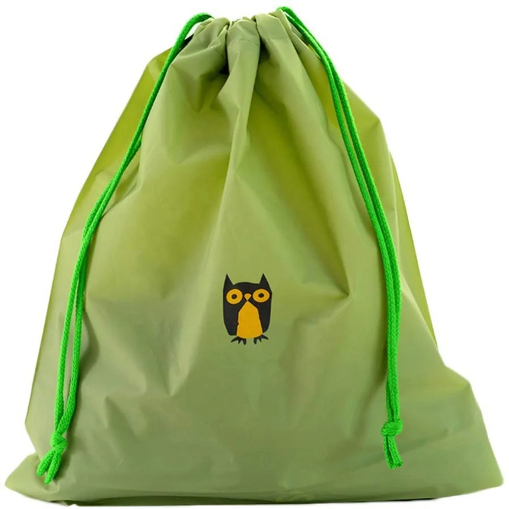 custom logo printed Promotional string drawstring bag