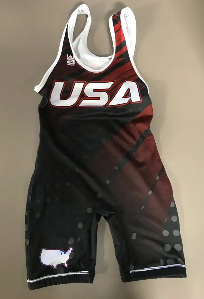 sublimated professional custom high quality cheap wrestling singlets