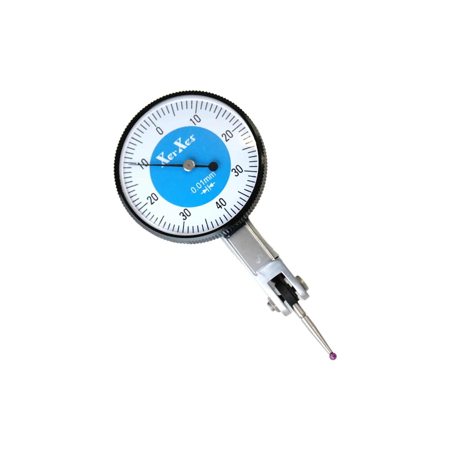 High Precision 0-0.8mm 0.01 Graduation Shock Resistant Jeweled Dial Test Indicator