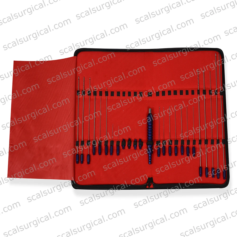 Набор липосакционных канюль для коррекции фигуры 25 шт.