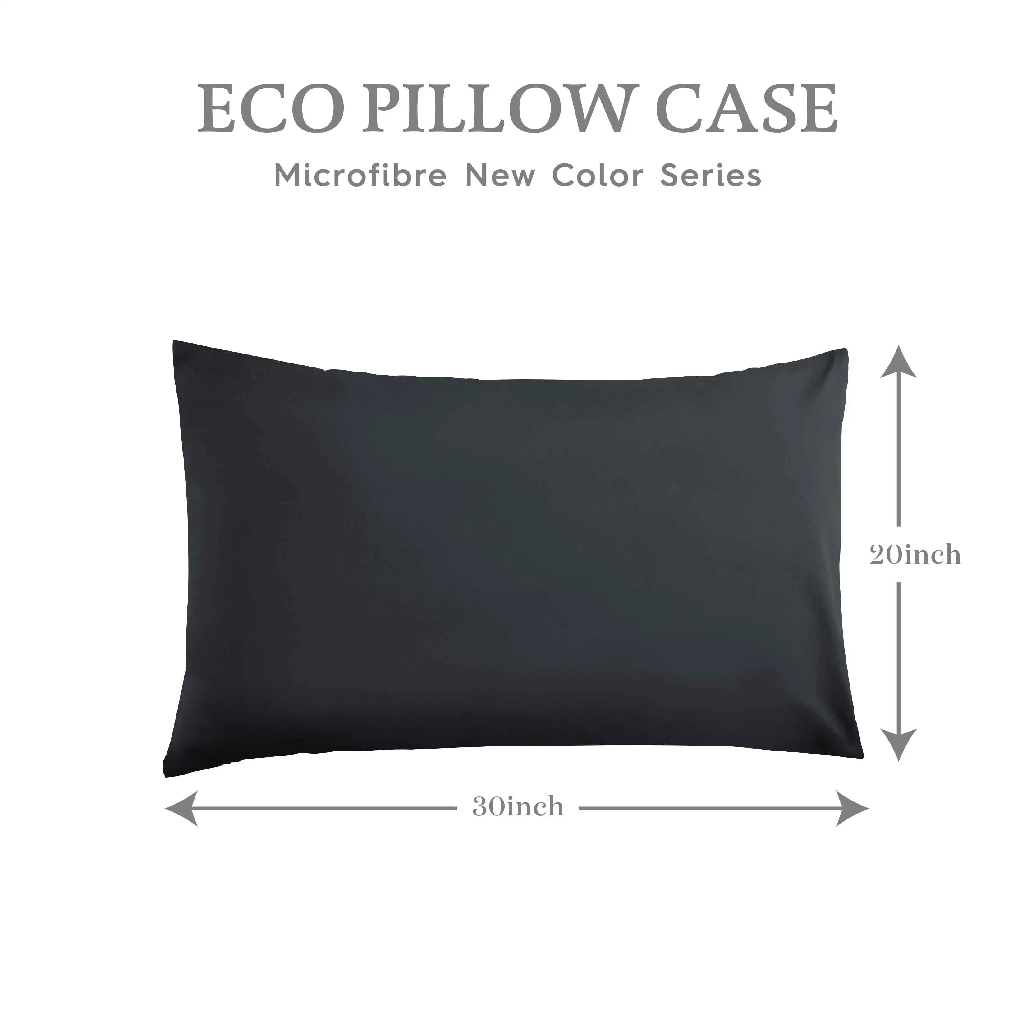 Highly Sought OEM Plain Color Design Pillowcase Made From Top Quality Microfiber For Home Hotel And Home Stay Use