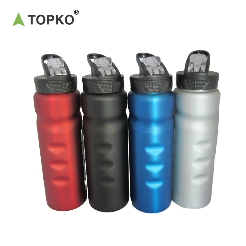 TOPKO High Quality Stainless Steel Sports Kettle Stainless Steel Water Bottle Outdoor Travel Large Capacity Sports Kettle