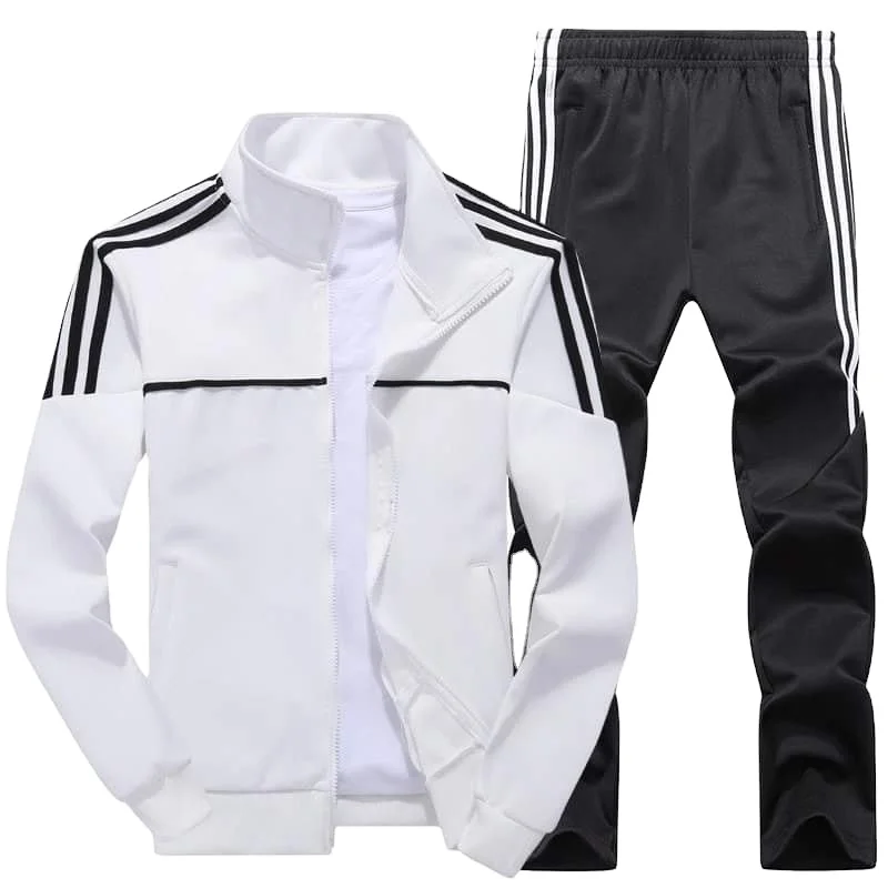 Stylish Men Winter Track Suit Sportswear For Men outdoor fashion wear tracksuit with zipper and side pockets