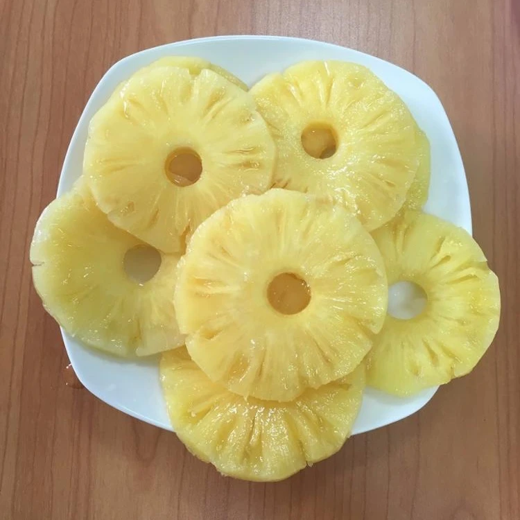 Поставка консервированных фруктов консервов свежий ананас в сиропе консервированный