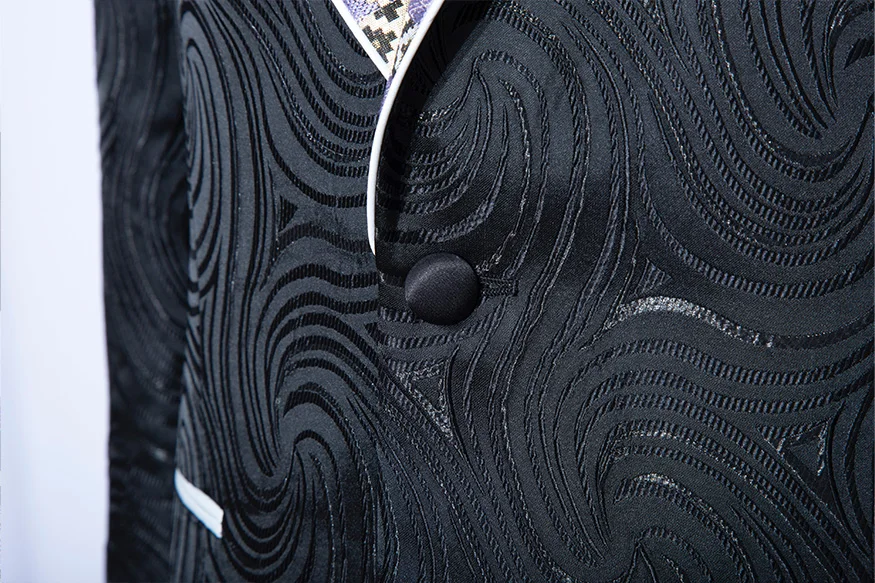 Drop Shipping Low MOQ New Design Slim Fit Grooms Men Wedding Suit