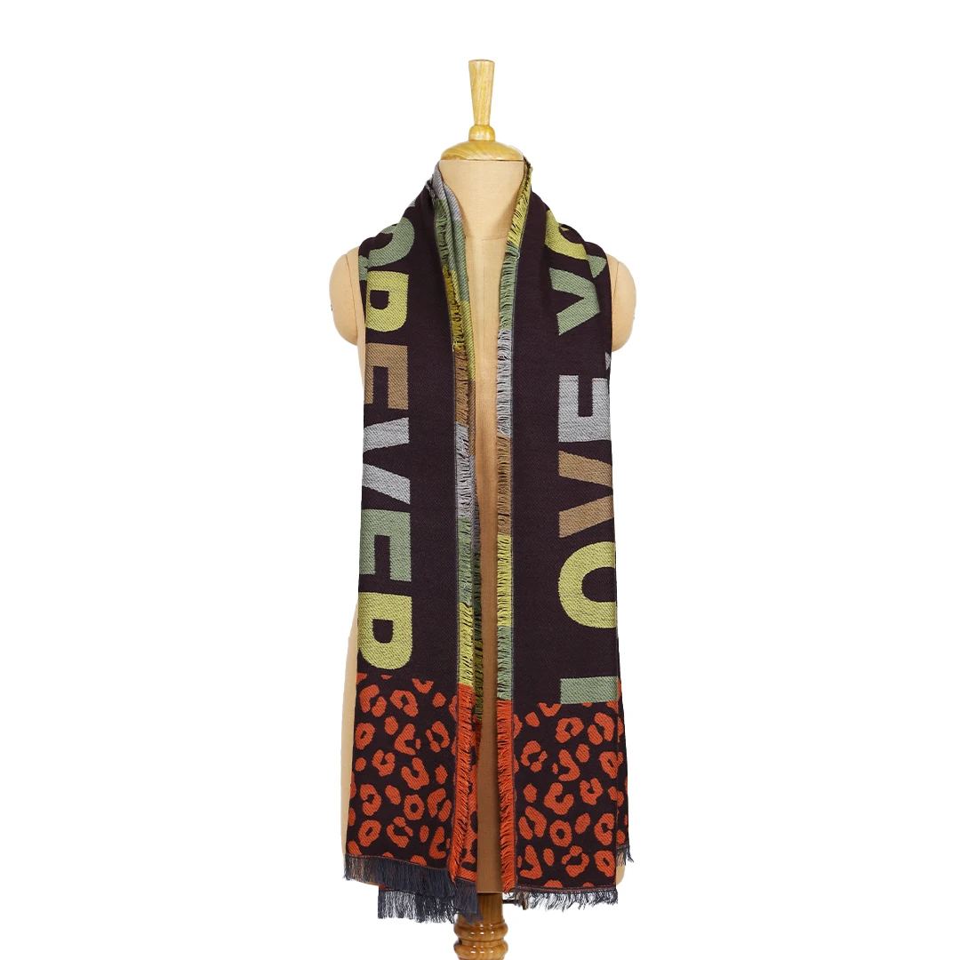 Best Selling Jacquard Scarf for Women Acrylic Cotton & Wool Handmade Square Luxury Style with Multiple Designs Made From Silk
