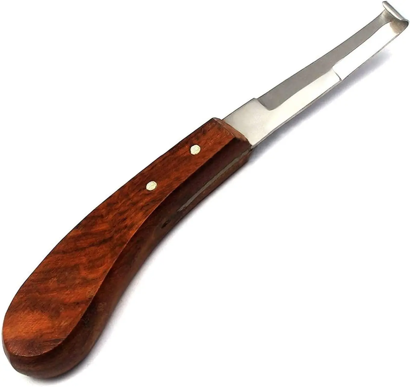 Набор точильных ножей с деревянной ручкой двусторонний инструмент для заточки коз лошадей левой и правой рукой