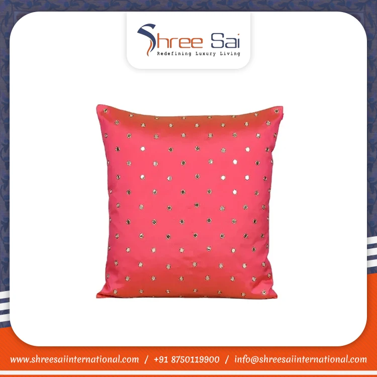 Buy Pillow Cases for Home Luxury Solid Color Living Room Decorative Polyester Cushions Handmade Cushion Cover At Best Price