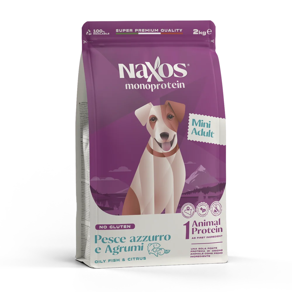 Лучшая итальянская мини-собака, 2 кг, беззерновой монопротеин с голубой рыбой для маленьких собак