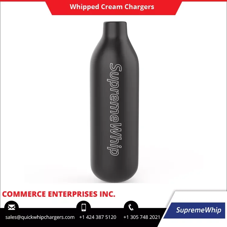 Globally Selling Finest Quality Banana Flavor SupremeWhip 8.2g 100 Pack Whipped Cream Chargers for Sale