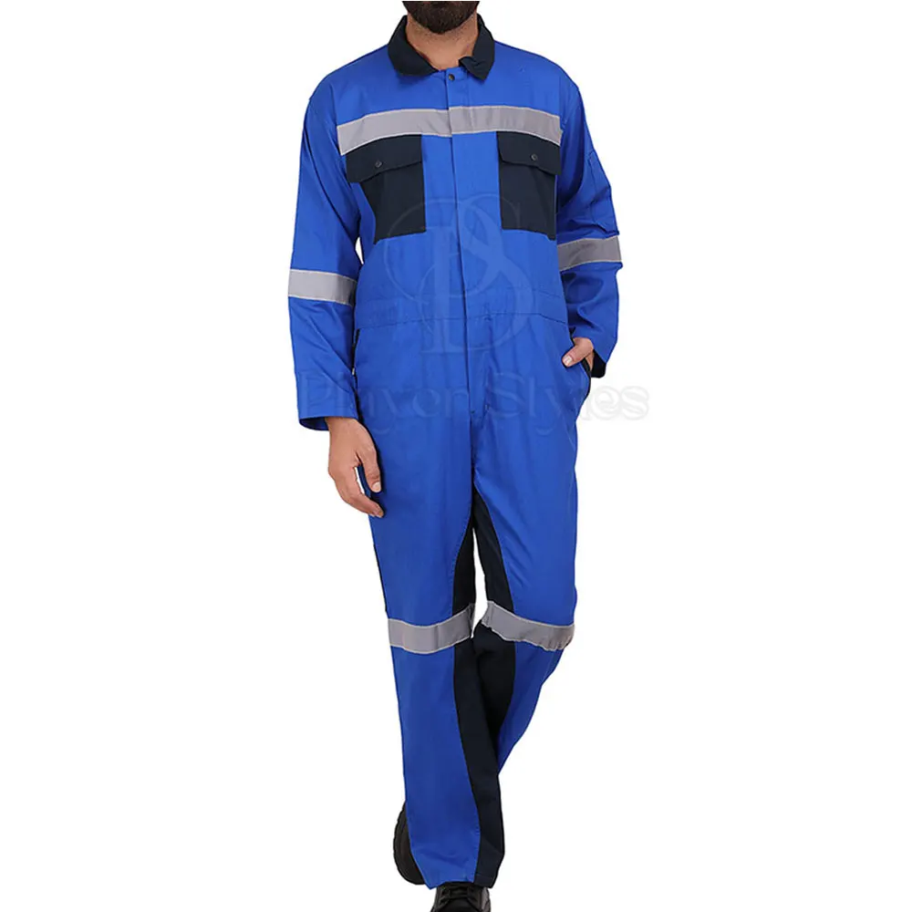 High Quality Customizable Colors Cotton Working Coverall Uniform Waterproof Printed Reflective Feature Made in . for Adults
