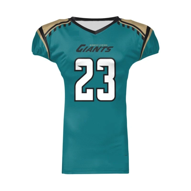 custom made sublimated warrior team american football jersey