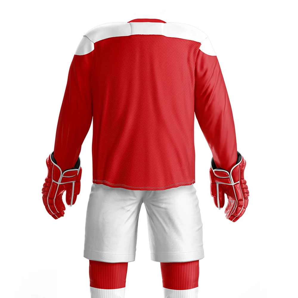 Custom Sublimation Fitted Ice Hockey Top Quality Cheap Price Custom Sublimation Design Your Own Ice Hockey Jersey