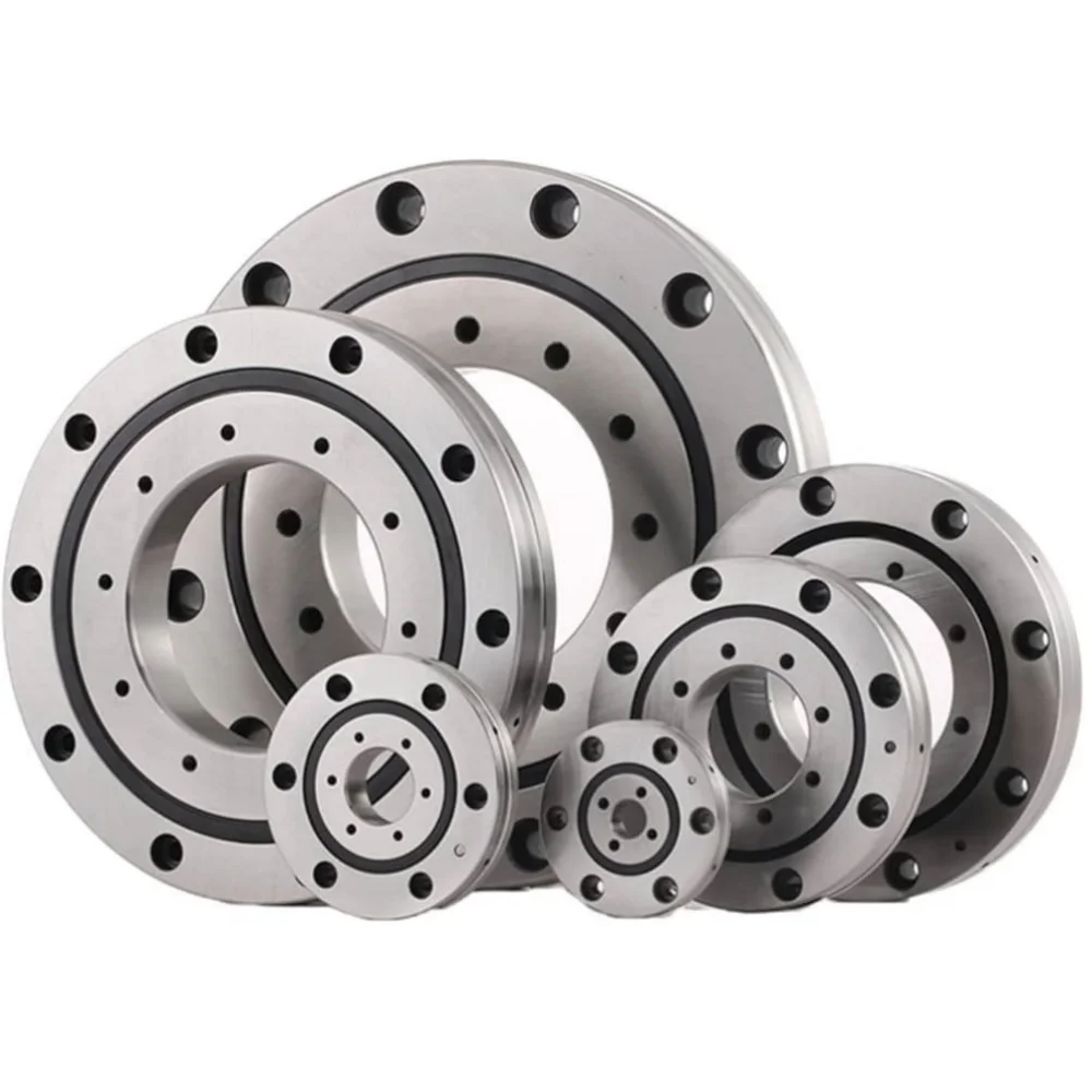 VNV CRB25030 linear cross roller slewing ring bearing internal gear with mounting hole slewing bearing for cnc machine tools