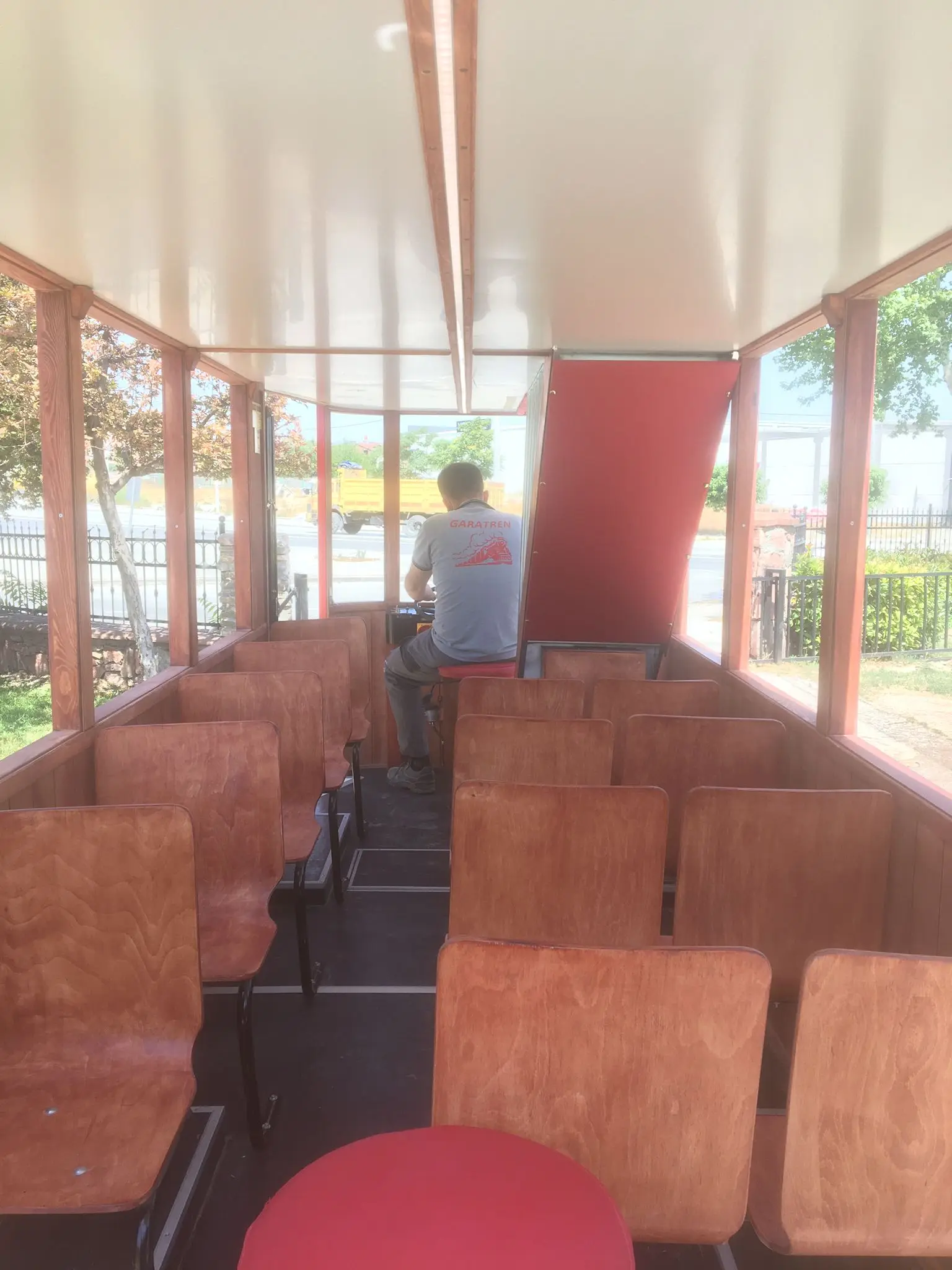 Double Decker Mini Electric Toy Tram New Model 2021 Best Quality With Best Price First Class Material