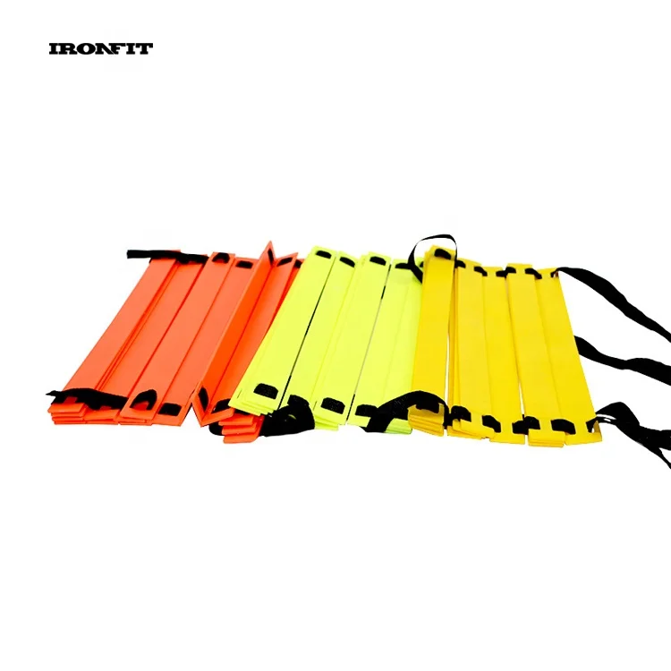 20ft 12 Rung Football Speed Training Equipment Agility Ladders With Carry Bag