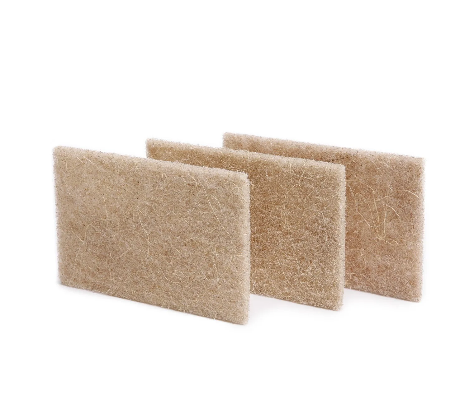 Губка для чистки кокосовых орехов Sisal из натурального материала биоразлагаемая губка без отходов