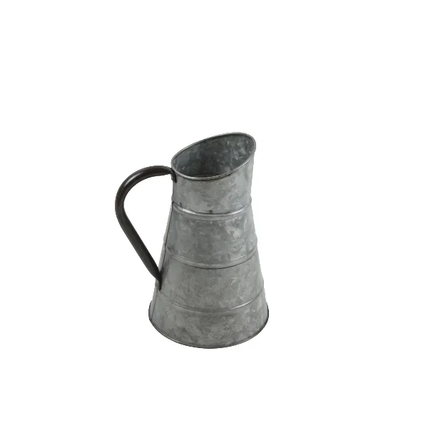 Lowest Prices Custom Made Galvanized Metal Jug With Handle For Garden Uses Jug Manufacture in India By Exporters