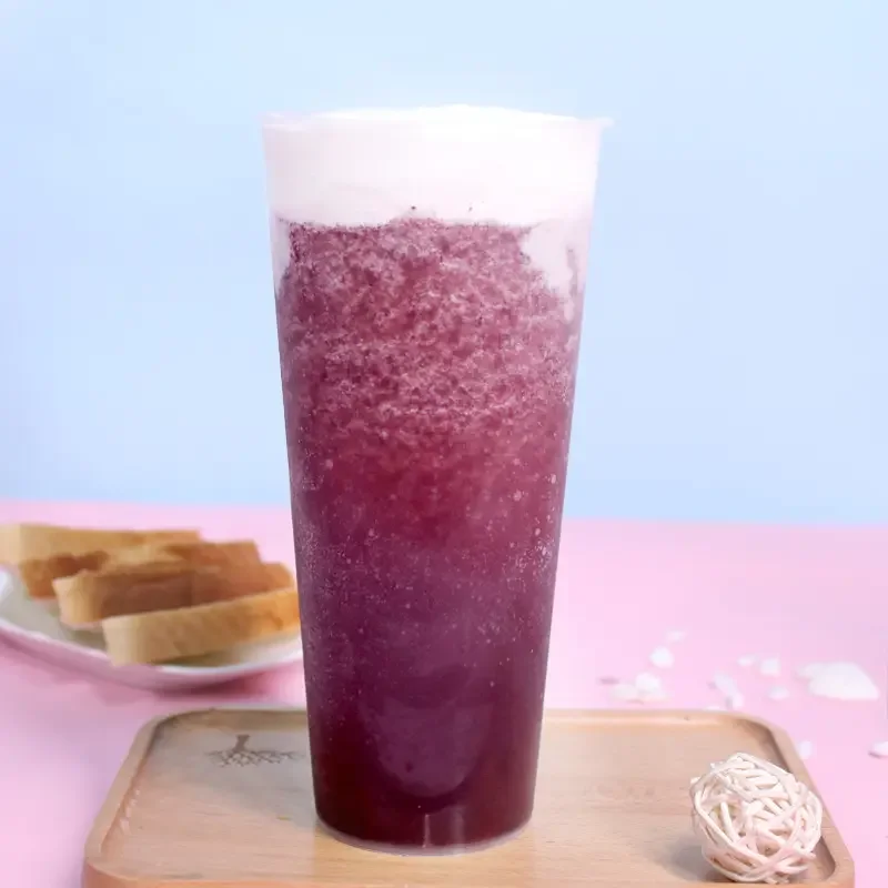 Wholesale Blueberry Flavor Taiwan Bubble Pearl  Milk Tea Powder