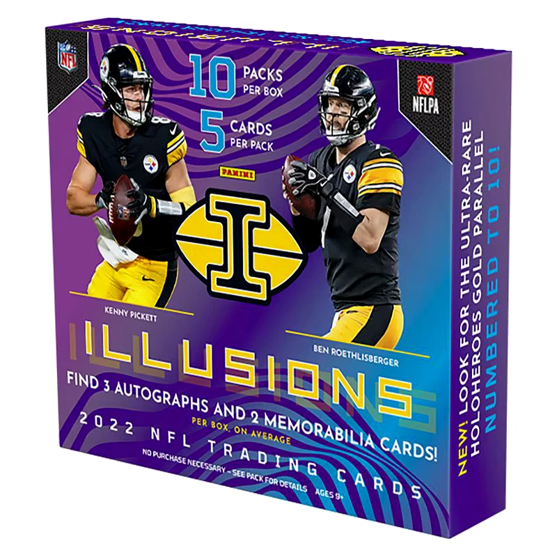 Top Price 2022 Panini Illusions Football Hobby Box