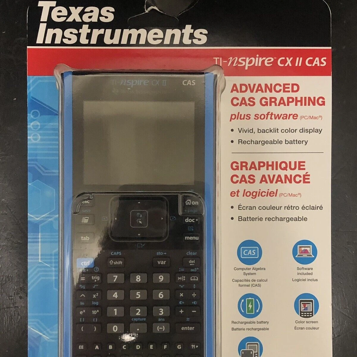 Бесплатная доставка на аутентичных техасских инструментах TI-Nspire CX II CAS Color Graphings калькулятор