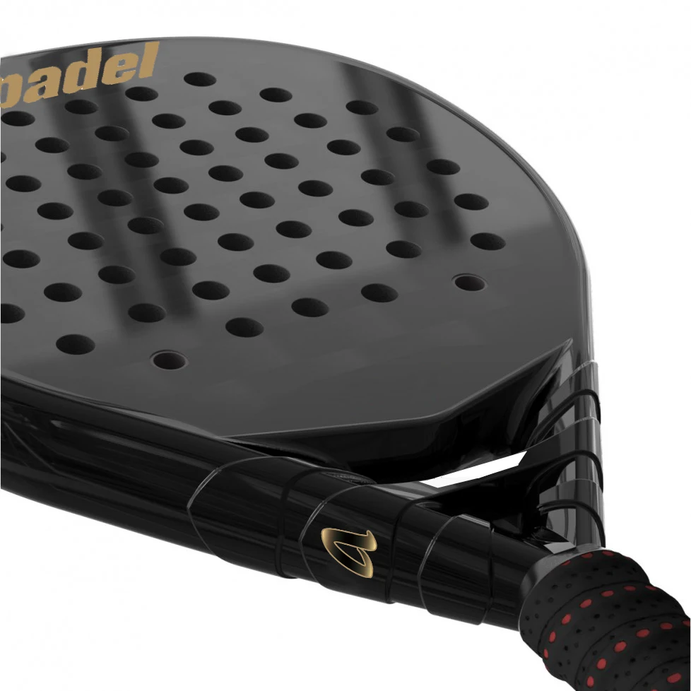 Custom logo design OEM/ODM carbon fiber pala paleta raquetas de padel paddle racket for advanced player