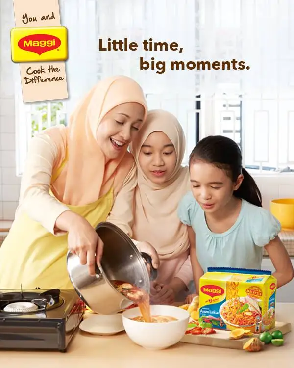 INSTANT NOODLES MAGGI 2 MINUTE ASAM LAKSA 2-MINN [12 x 5 x 80g] FAST EASY HOME COOKED MEAL HALAL WHOLESALER MALAYSIA