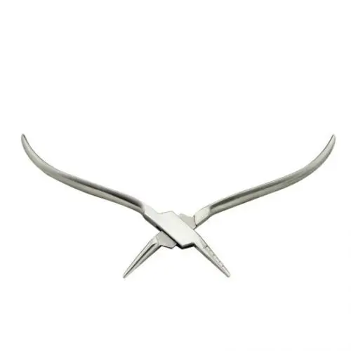 Non-slip Handle Breaking/Cutting Glass Pliers Stained Glass Tools Flat End Flat Glass Trimming Pliers Hand Tool by UAMED IND