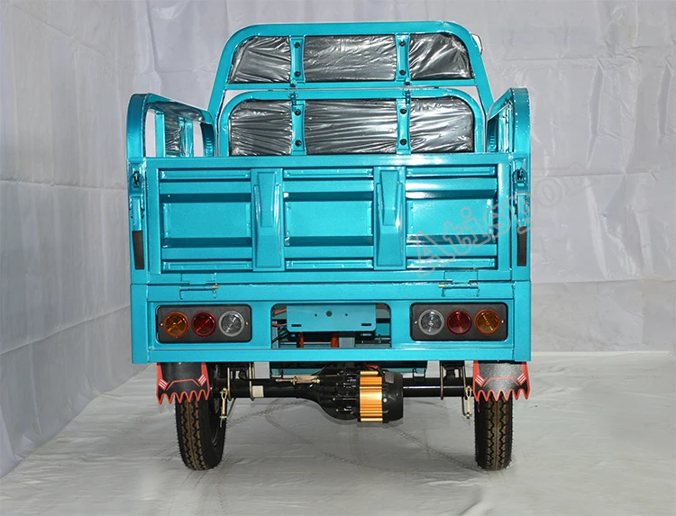 Open Body Electric Cargo Bike 3 Wheel Pickup Truck 250cc Three Wheel Atv  Tricycle Electric Bike  Scooter Bike
