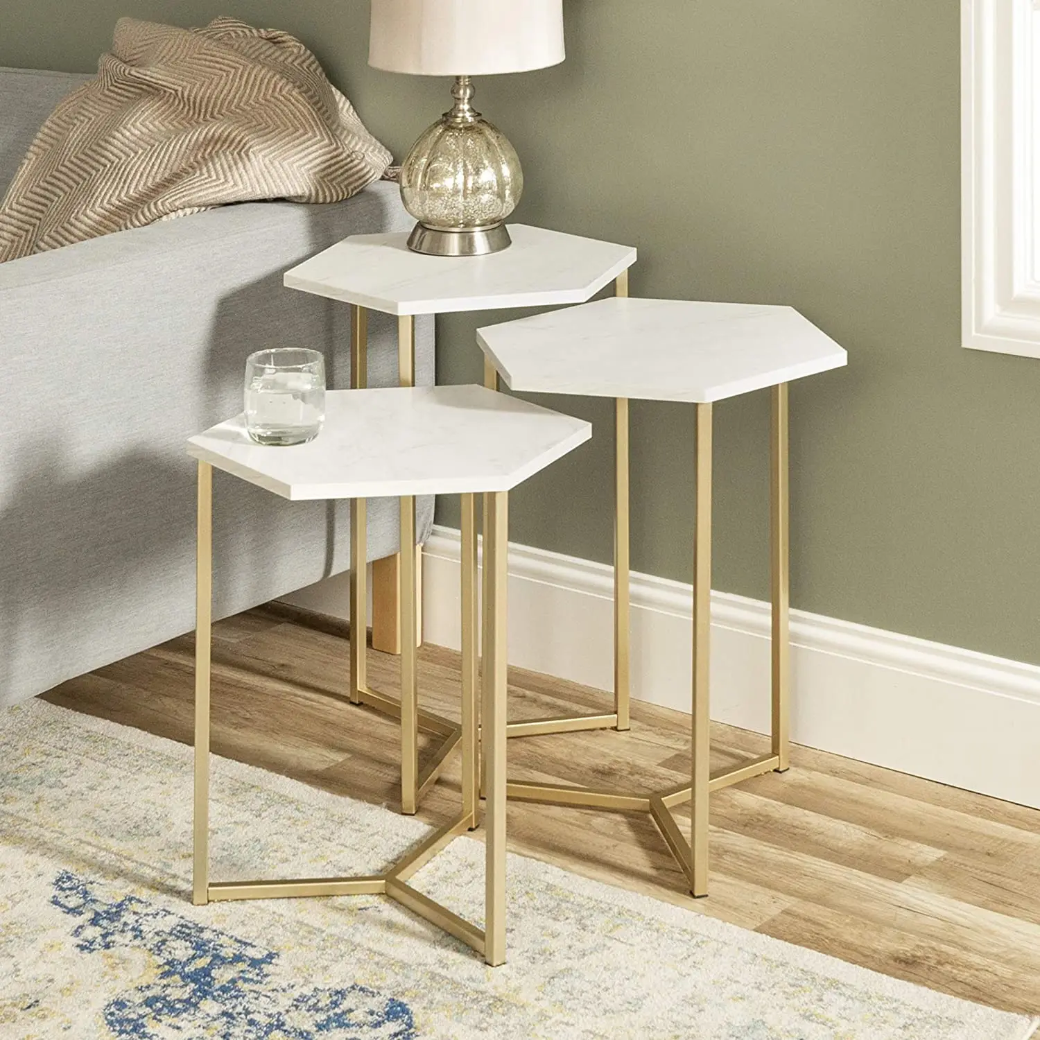 Wooden Top Round Coffee Table With Iron Legs Quality Assured Decorative Nesting Table / Center Table Buy From Indian Supplier