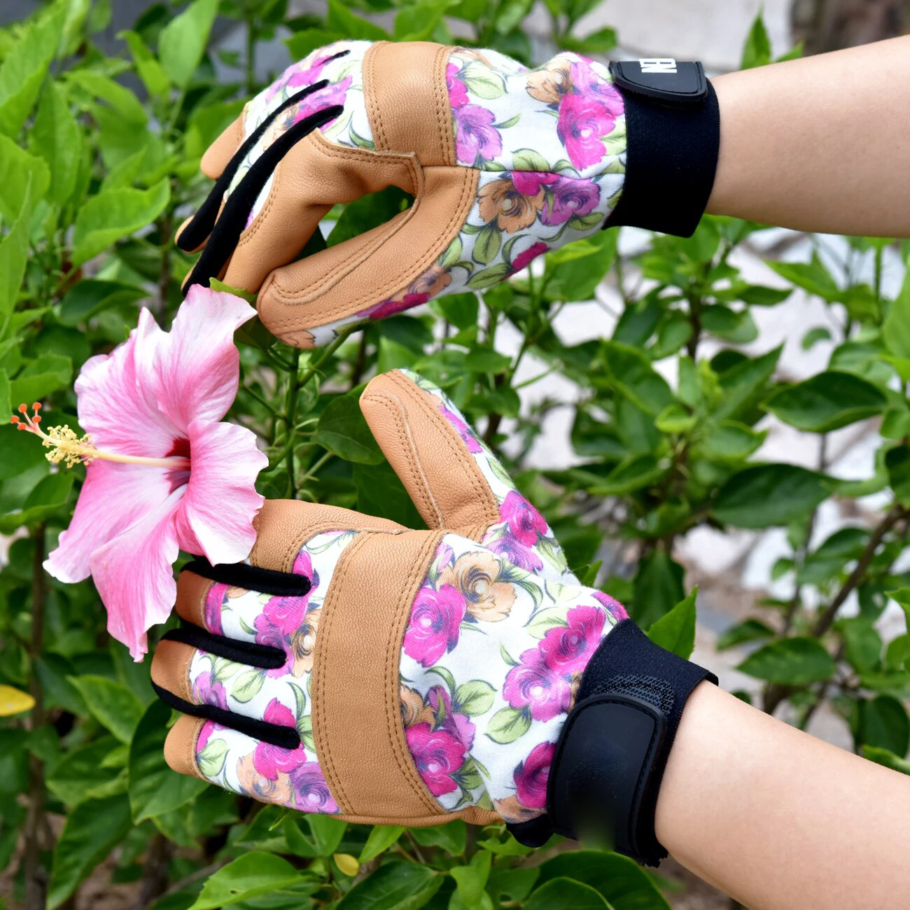 Gardening Gloves for Women Men Rose Pruning Thorn & Cut Proof Long Forearm Protection Gauntlet Cowhide Leather Work Garden Glove