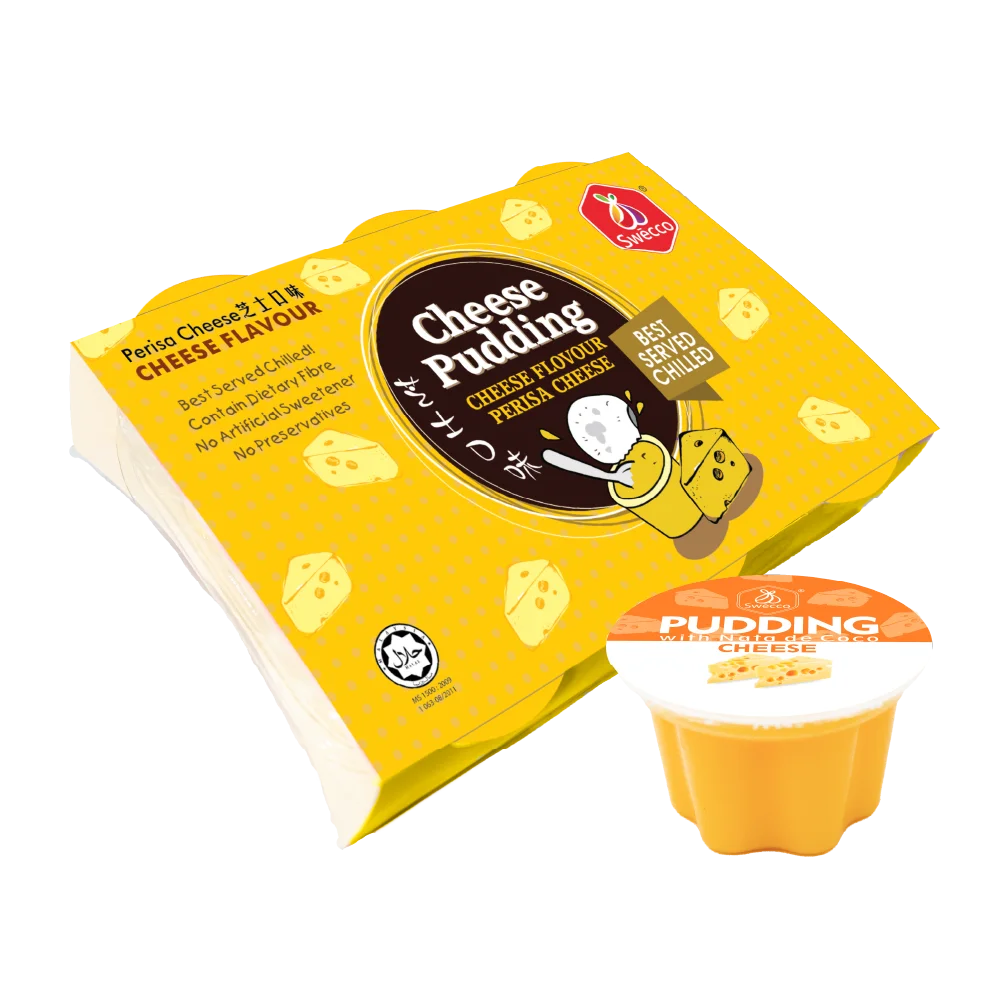 OEM ODM Malaysia premium CHEESE PUDDING Manufacturer Japanese Style Cheese dessert dairy product with Cheese & NEW ZEALAND milk