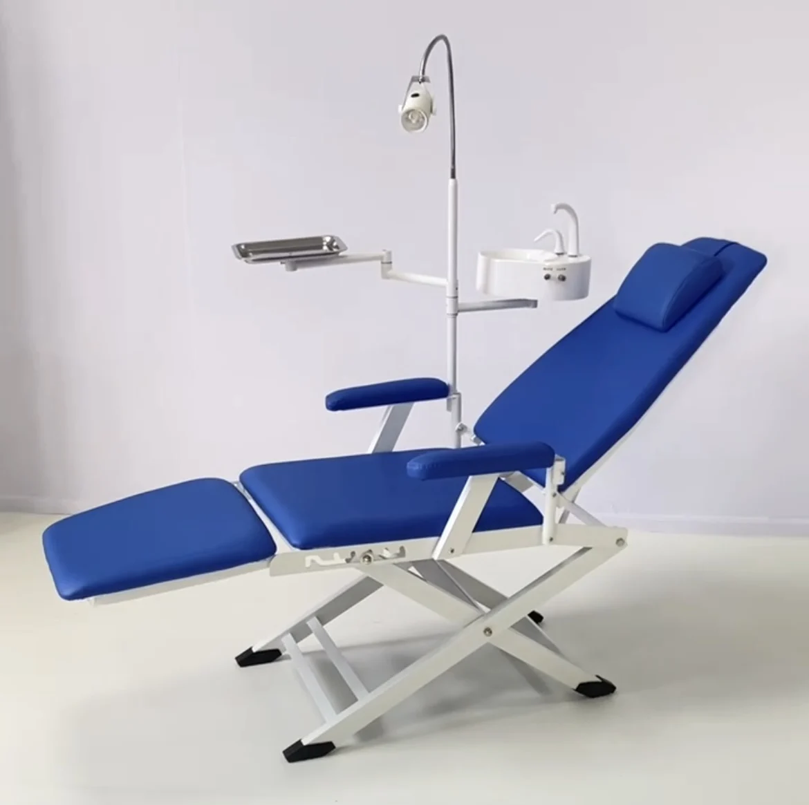 HOCHEY MEDICAL High Quality Dental Portable chair with turbine Dental clinic Hospital treatment equipment Foldable Dental Chair